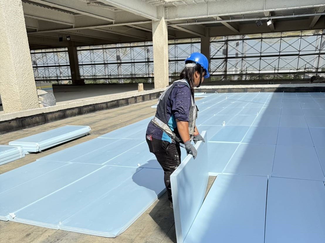 1141030 圖書館五樓PS版鋪設