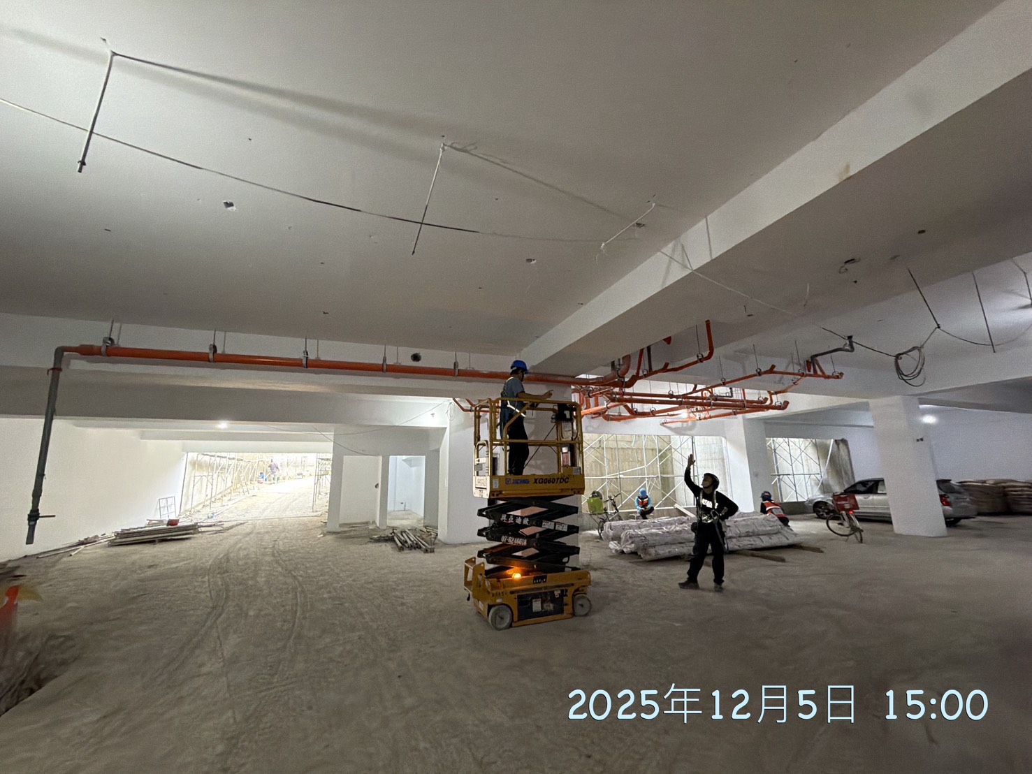 20251205 圖書館B1F第四區給水打吊步